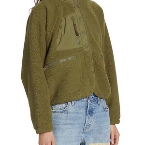 FP movement hit the slopes army green jacket